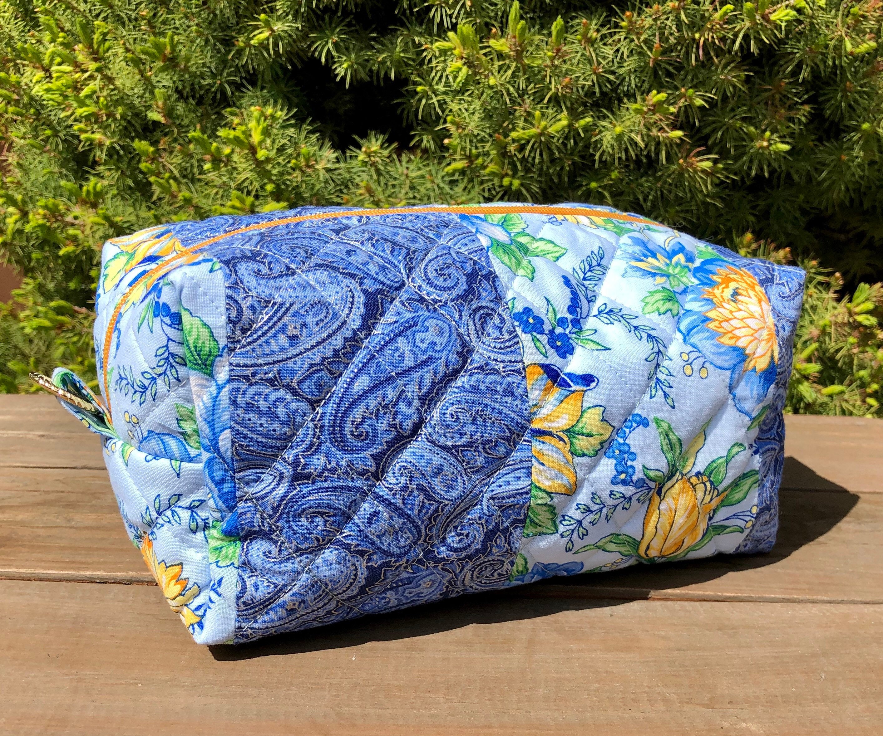 Large Quilted Toiletries Duffel Bag Etsy