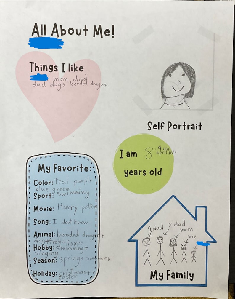 Child Therapy Intake Worksheets Packet - Etsy Australia