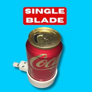 3D Printed Single Bladed Soda Can Cutter/Soda Can Slicer Tool - Soda Can, Beer Can, Pop Can cutting TOOL