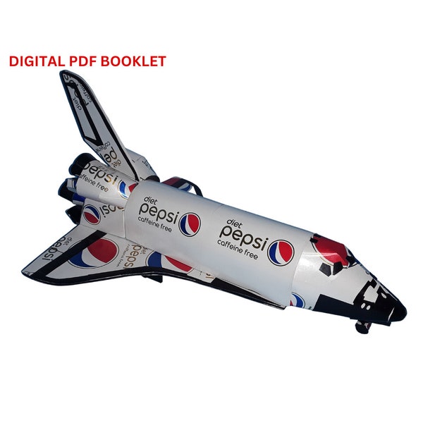 Soda Can Airplane Space Shuttle Orbiter DIGITAL PLANS