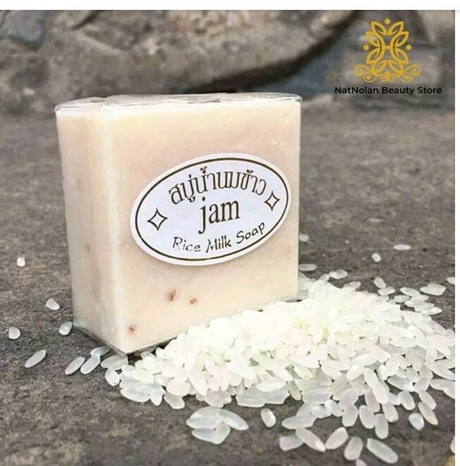 Handmade rice milk soap skin whitening Collagen acne bar Etsy
