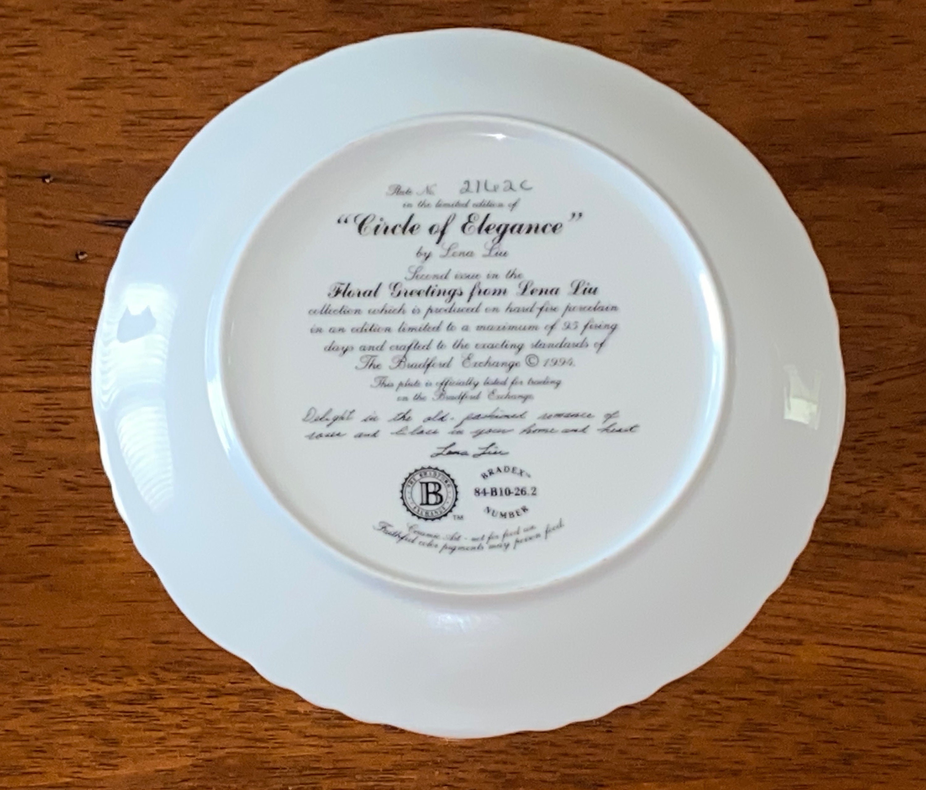 BRADFORD EXCHANGE circle of Elegance Etsy