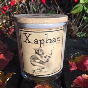 Xaphan 10oz. Candle - Peach and Ginger