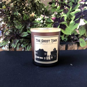 The Ghost Town 10oz. Candle - Sage, Leather, Cactus Blossom