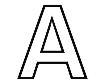 Printable Alphabet Etsy