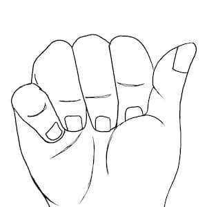 ASL Sign Language Alphabet Letters PDF- 27 pages with each sign and one with all signs