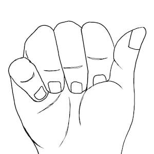 Letras del alfabeto en lenguaje de señas ASL PDF: 27 páginas con cada signo y letra y una con todos los signos y letras