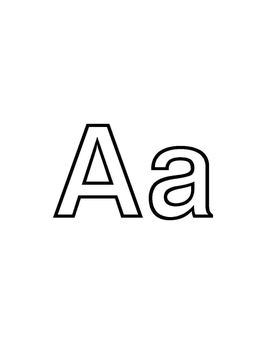 Abc/abc Uppercase and Lowercase Letters PDF 27 Pages With