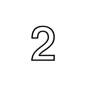 1-30 numbers PDF 31 pages with each number and a one with all | Etsy