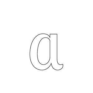 abc Script kleine letters PDF 27 pagina&#39;s met elke letter en één met alle letters