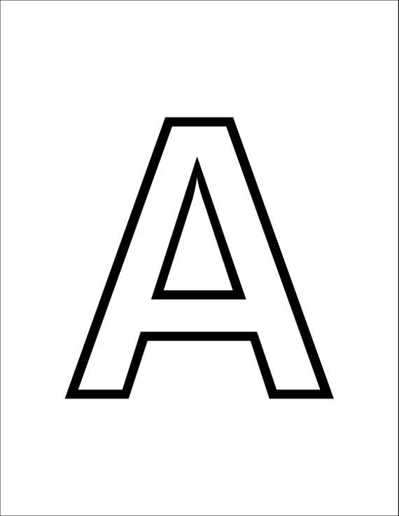 ABC Uppercase Letters PDF 27 Pages With Each Letter and One