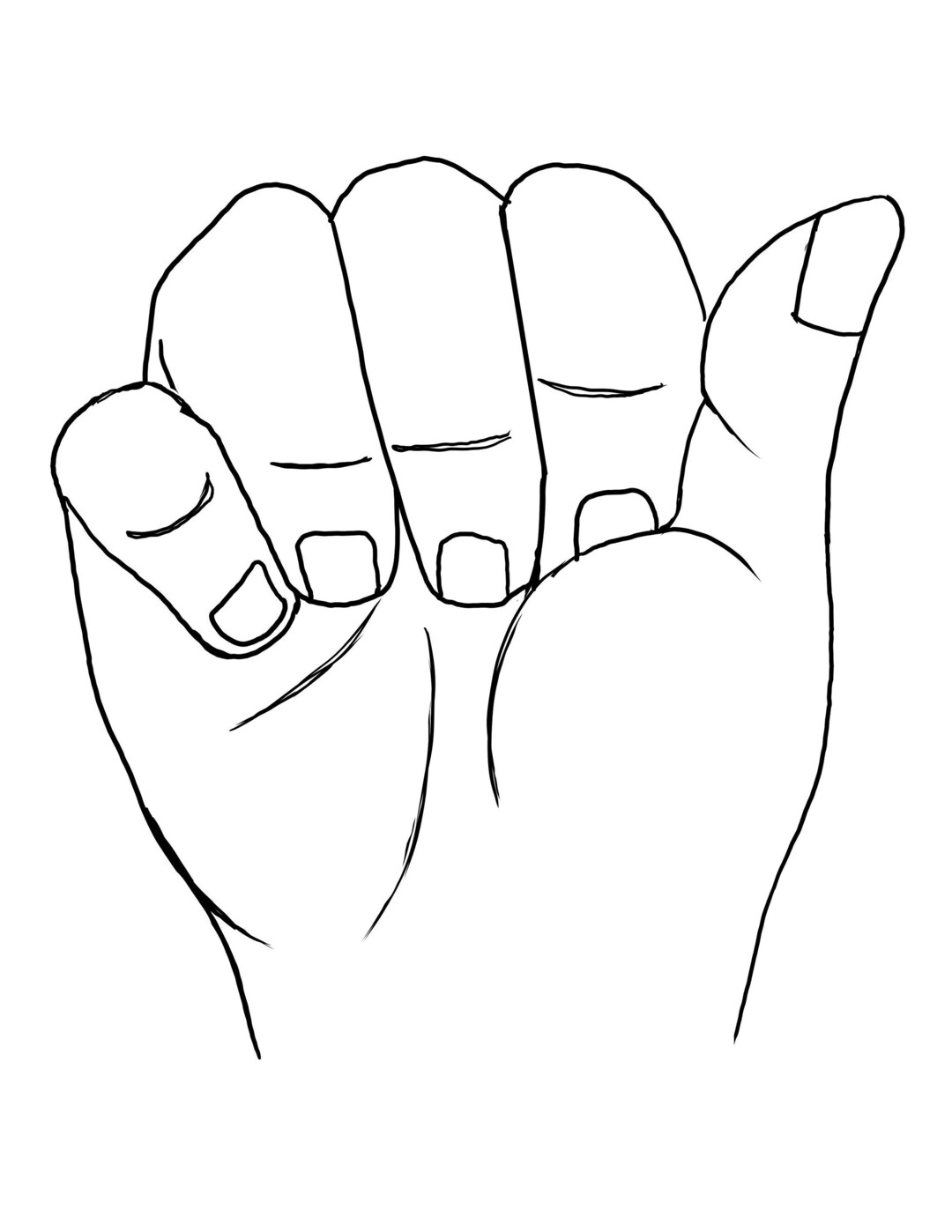 ASL Sign Language Alphabet Letters PDF- 27 Pages With Each Sign and One ...
