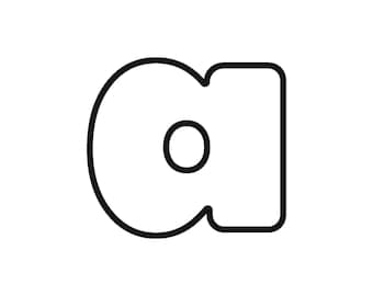 abc Rounded Edges Lowercase Letters PDF 27 pages with each letter and one with all letters