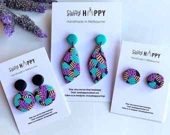 Mystery Box Polymer clay Earrings Surprise box Letterbox gift Birthday Gift for friendSurprise gift for her