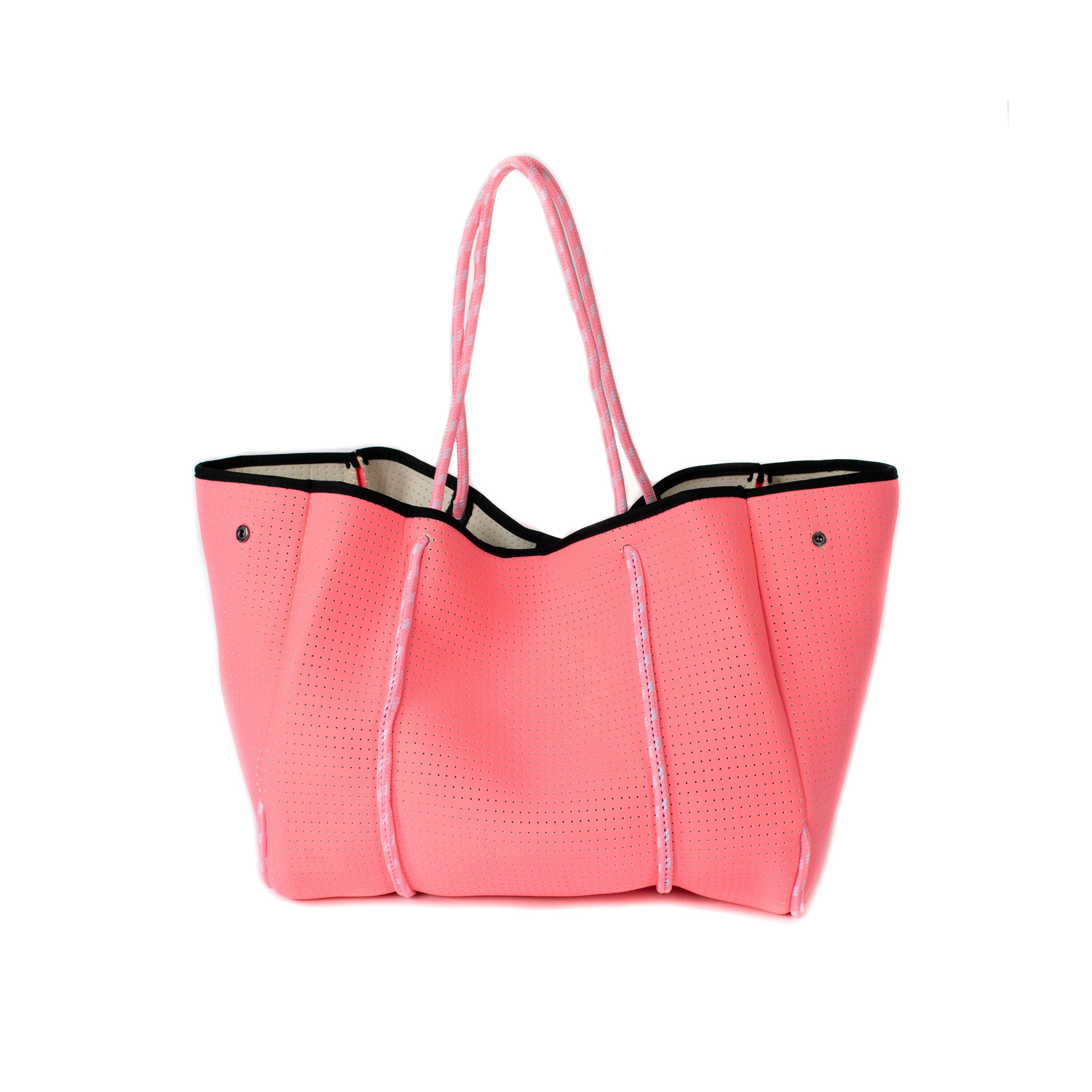 Everyday Neon Classic Pink Tote Bag Etsy