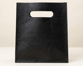 Leather Tote Bag - Handmade Leather Bag for Women - Everyday Tote Bag - Mother’s Day Gift Bag - Large Leather Bag - Shopping Mall Tote Bag