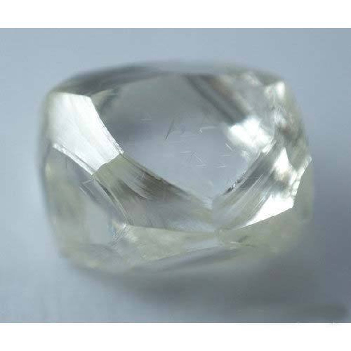 4ct raw desert diamonds clear in color Etsy