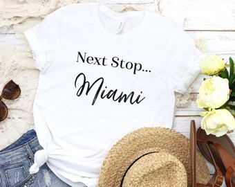 Miami Shirts | Miami Bachelorette Party Shirts | Girls Weekend Miami | Beach Bachelorette | Bachelorette Shirts | Bridal Party Shirts