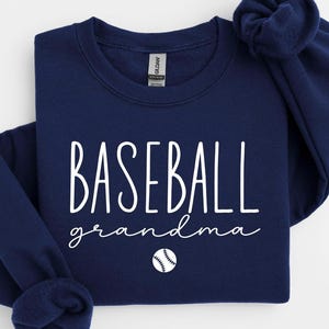 Baseball Grandma Sweatshirt | Ballpark Grandma Sweatshirt | Gift for Grandma Sweatshirt | Baseball Sweatshirt Grandma|Baseball Grandma Shirt