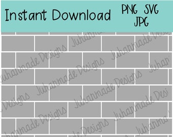 Subway Tile SVG JPG PNG cut file