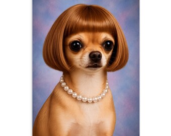 High School Picture Day – Chihuahua (4"X 6") Postcard