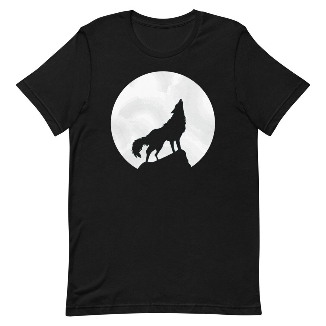 Howling Wolf Shirt Howling Wolf Tshirt Howling Wolf T Etsy