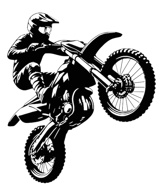 Dirt Bike Png, Dirtbike Png, Motocross Png, Offroad Png, Instant Download, Transparent Png, Digital Art, Download File, Digital Download