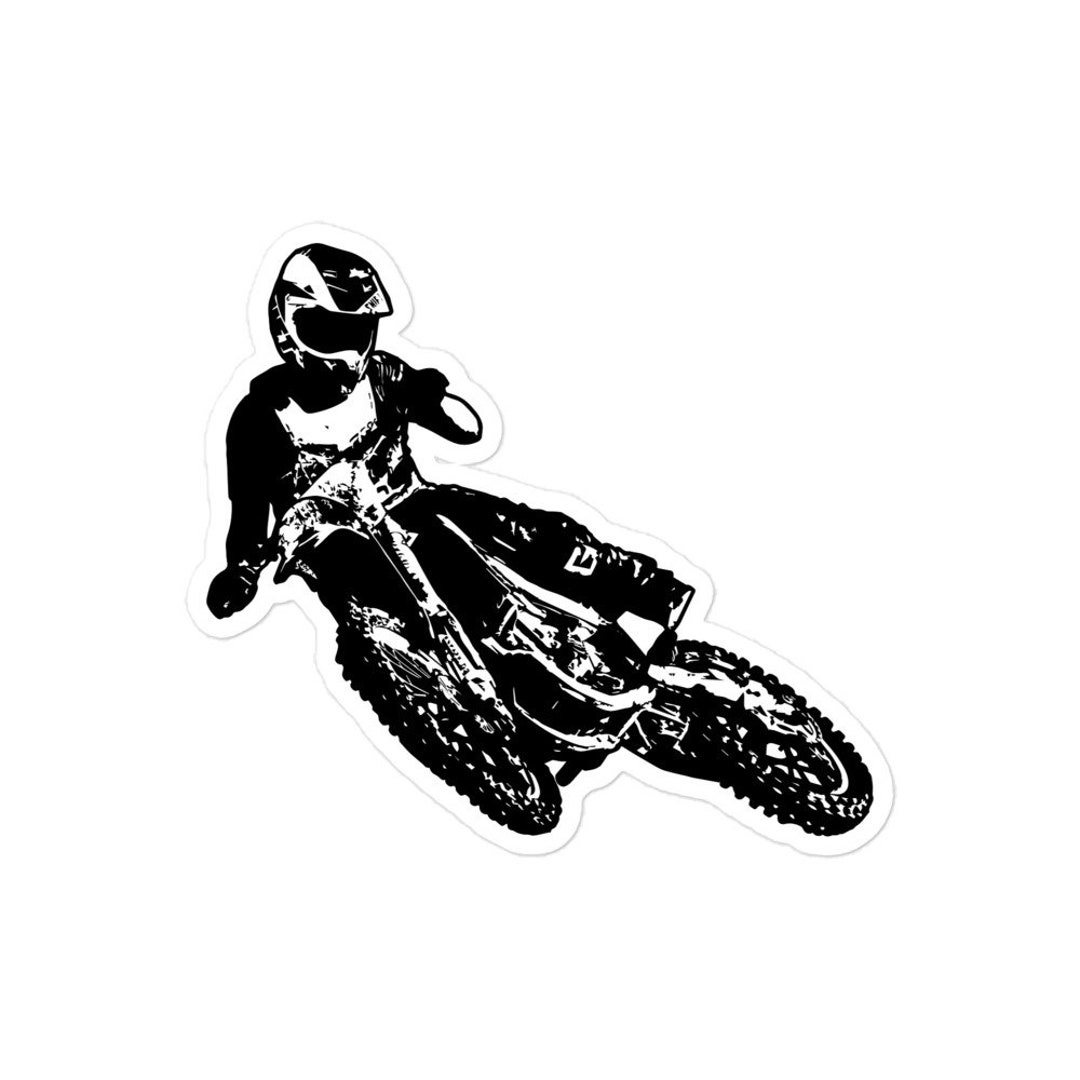 Dirtbike Sticker, Dirt Bike, Dirt Bike Sticker, Motocross, Motocross