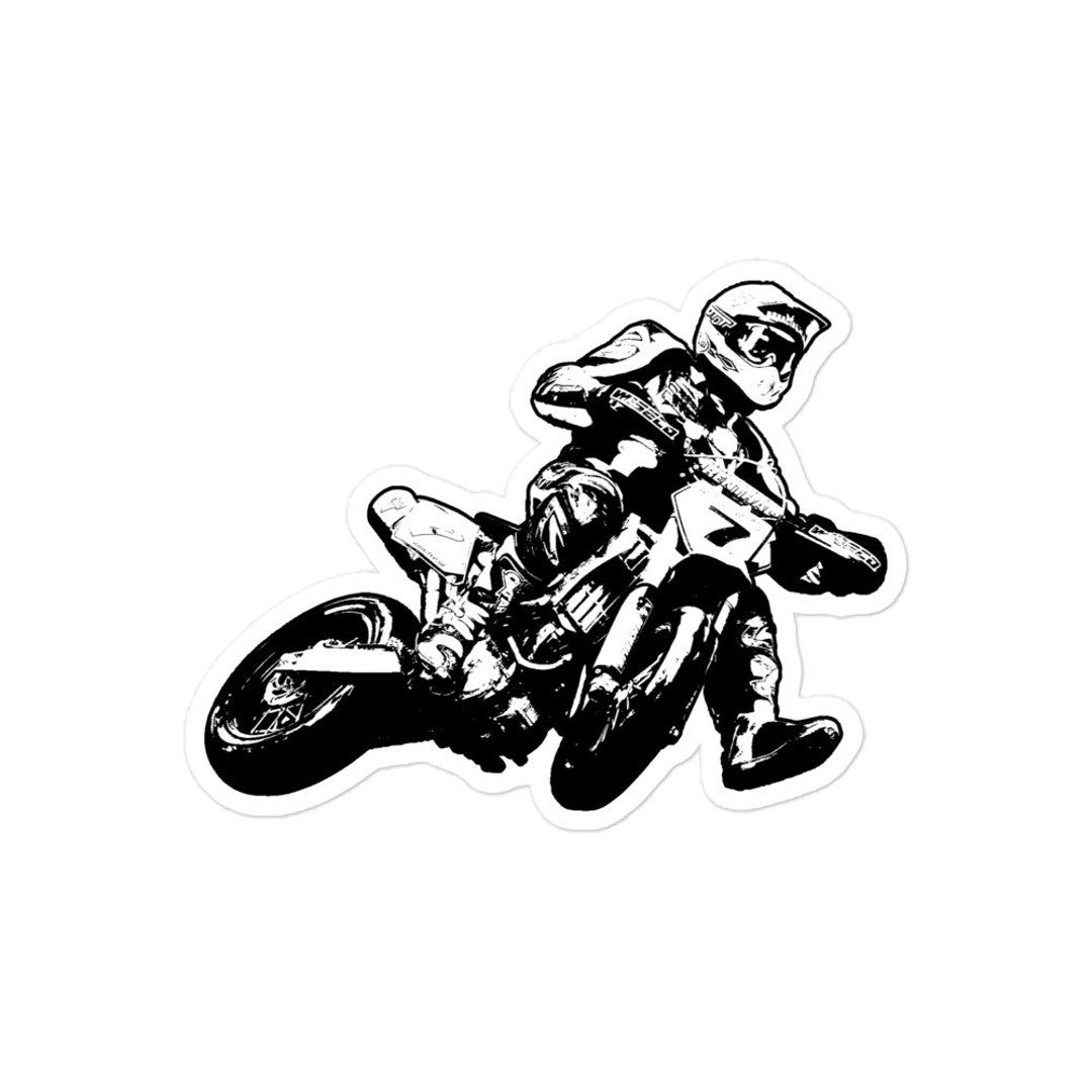 Dirtbike Sticker, Dirt Bike, Dirt Bike Sticker, Motocross, Motocross