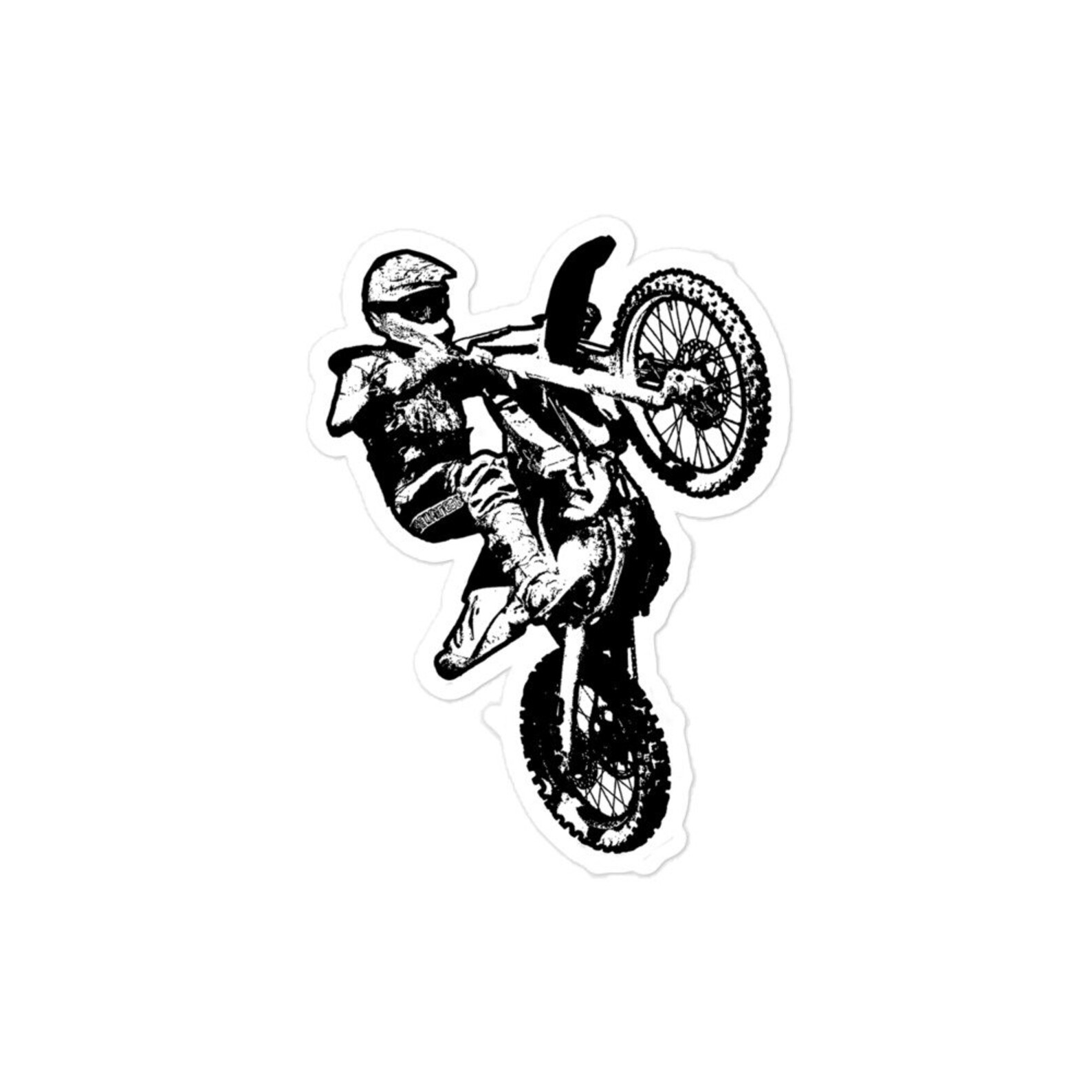 Dirtbike Sticker, Dirt Bike, Dirt Bike Sticker, Motocross, Motocross