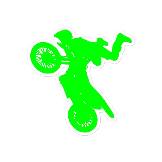 Dirtbike Sticker Dirt Bike Dirt Bike Sticker Motocross Etsy