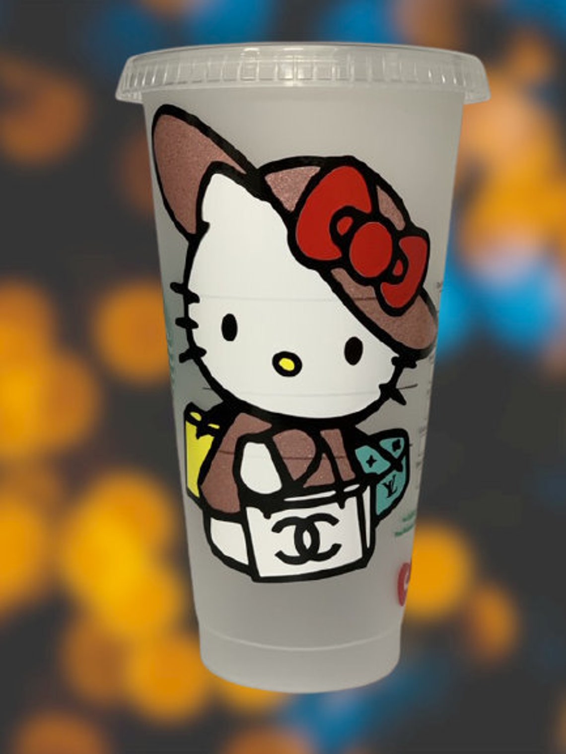 Hello Kitty Starbucks Cup Personalized Starbucks Cup Venti Etsy