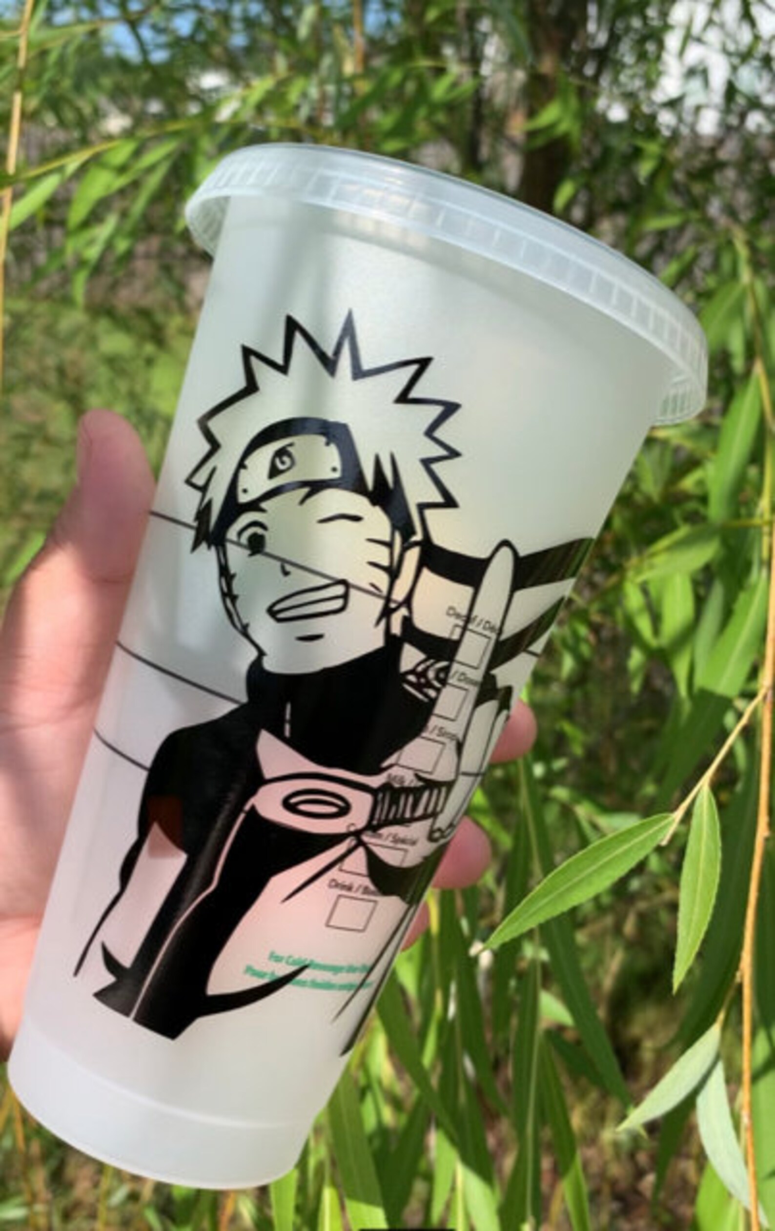 Naruto Uzumaki Cup Personalized Cup Anime Cup Naruto Cup Etsy