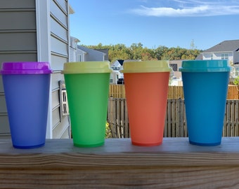 PLAIN Hot Color Changing Cup, Reusable Cups, Color Changing Cup, hot color changing cup, Plain Personalization Cup,