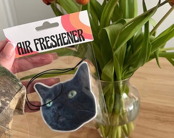 Custom Animal Air Freshener | Car Air Freshener | Custom Gift | Dog Gift | Cat Gift