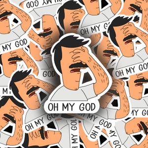 autocollant de hamburgers de Bobs | Autocollant Bob | OMG Sticker