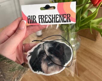 Custom Animal Air Freshener | Car Air Freshener | Custom Gift | Dog Gift | Cat Gift | Pet Gift