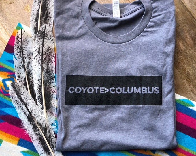 Coyote Over Columbus T-Shirt | Coso Clothing Co x Panapita Worldwide