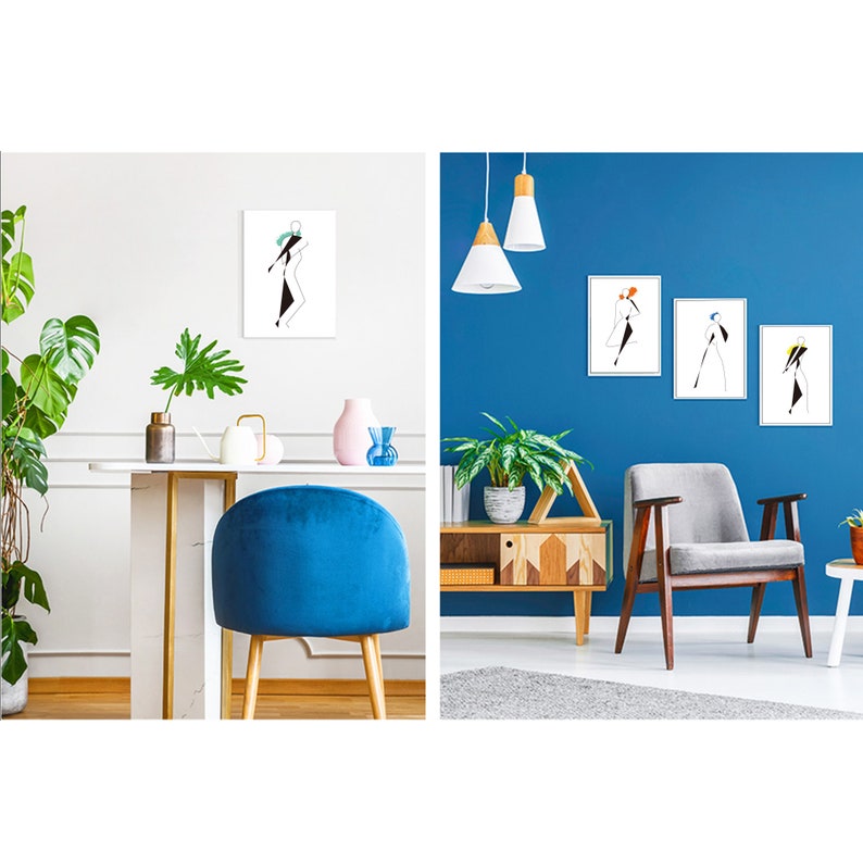 Minimalism Art Print, DOWNLOAD INSTANT, Line Art, Minimal Wall Art