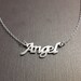 Stainless Steel Angel Necklace for Everyday Beauty