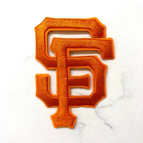 San Francisco Giants S.F. Baseball Patch Orange