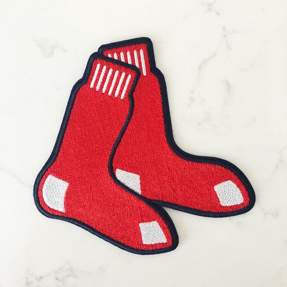 3pcs Boston Red Sox Baseball Sports Patch Iron-on Embroidered Sew on Cloth Hat