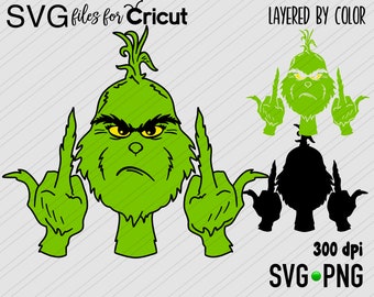 Grinch Svg Etsy