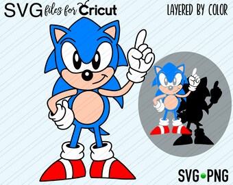 Download Sonic Hedgehog Svg Etsy