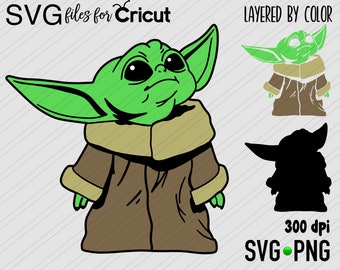 Free Free 320 Baby Yoda Svg Layered SVG PNG EPS DXF File