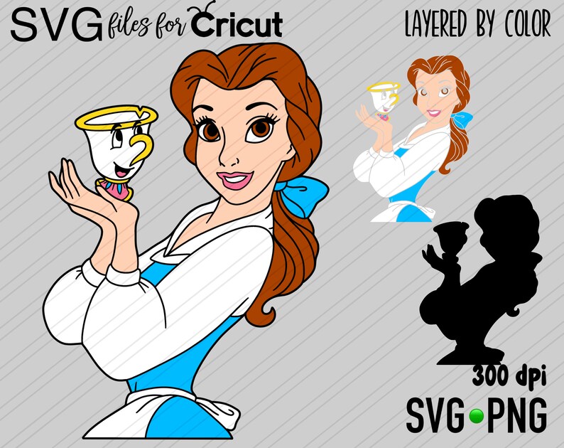 Download Layered SVG Princess Clip art Princess svg | Etsy