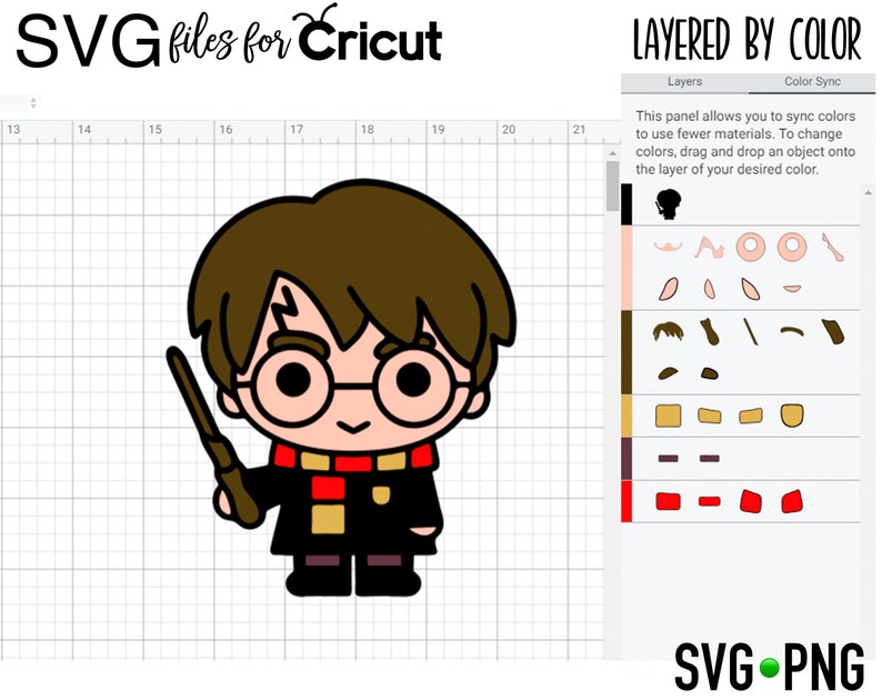 Download Layered SVG Harry Potter Bundle Cut file Cricut Digital | Etsy