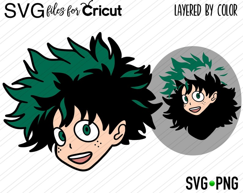 Download Layered SVG My Hero Academia Bundle Easy Cut for Cricut Cut | Etsy