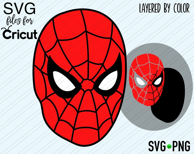 Download Spiderman SVG Layered SVG Cut file Cricut Cameo Digital | Etsy