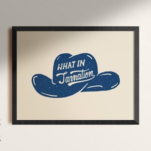 What in Tarnation ポスター アートプリント、額入り